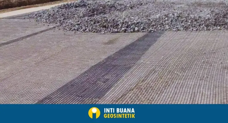 Aplikasi Geogrid untuk Perkuatan Jalan