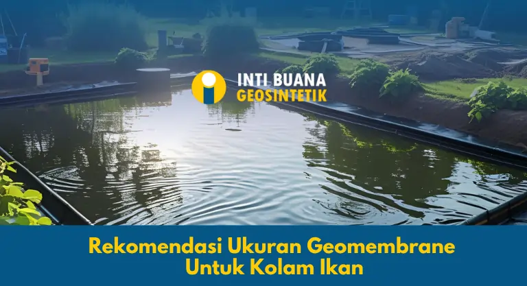 Rekomendasi Ukuran Geomembrane untuk Kolam Ikan