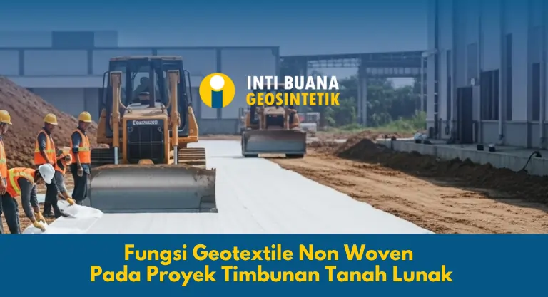 Fungsi Geotextile Non Woven Pada Proyek Timbunan Tanah