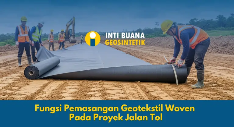 Fungsi Pemasangan Geotekstil Woven Pada Proyek Jalan Tol