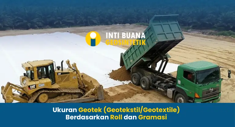 Ukuran Geotek Berdasarkan Roll dan Gramasi