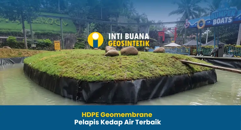 HDPE Geomembrane Pelapis Kedap Air Terbaik