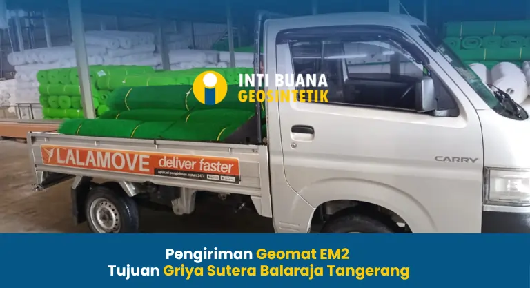 Pengiriman Geomat EM2 Tujuan Griya Sutera Balaraja Tangerang