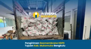 Pengiriman Geomembrane HDPE Tujuan Kab. Mukomuko Bengkulu